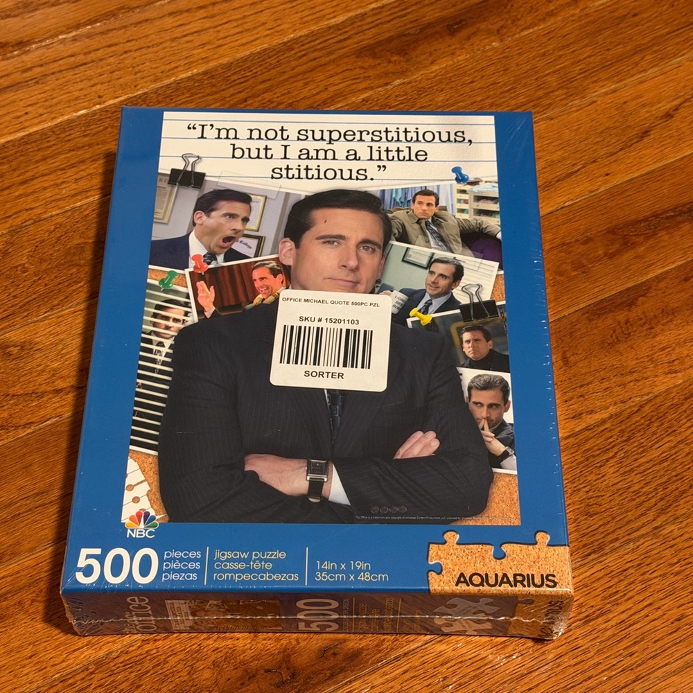 The Office Michael Scott 500-Piece Puzzle - Blue